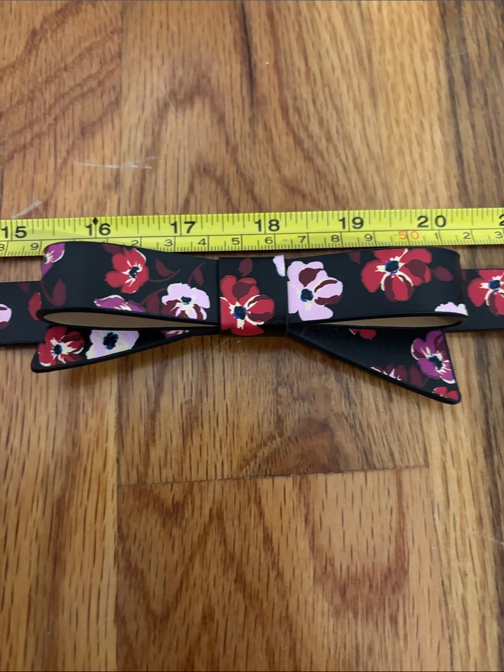 Kate Spade Floral Bow Belt - NWOT